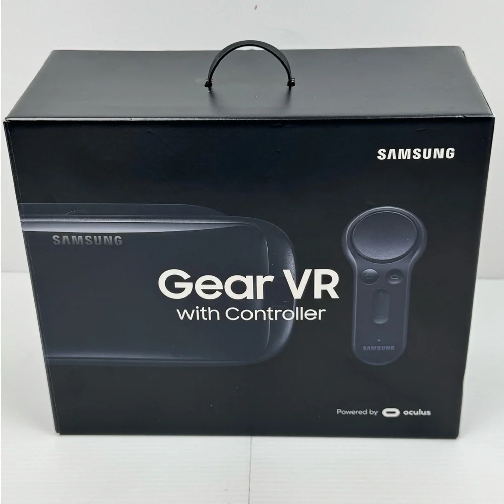 Samsung Gear VR & Controller SM-R324 in Box Galaxy S10+, S10, S9, S8, Note9 NIB